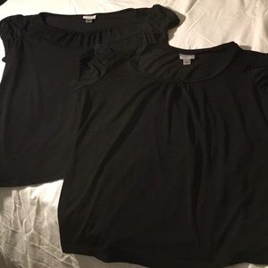 2 for 1 Black Blouses - great for hostesses!